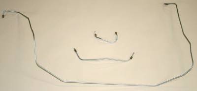 1963-64 Full Size Ford Front Brake Lines Stainless Steel