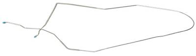  1965 Chevrolet Full Size Brake Lines (Front To Rear), Stainless Steel