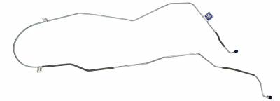 1967 - 1968 Chevrolet Full Size  Brake Lines (Front To Rear) Stainless steel