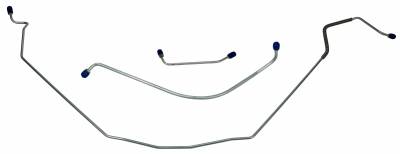 1964 - 1966 Chevrolet Chevelle  Front Brake Line Set Stainless Steel