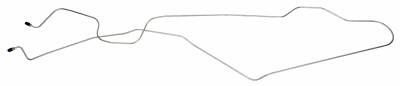 1963-64 Full Size Ford Front To Rear Brake Line, Stainless Steel