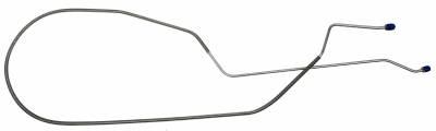  Late 1965 - 1966 Chevrolet Corvette Front to Rear Brake Line, Stainless Steel