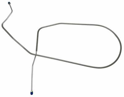  1967 Chevrolet Corvette Front to Rear Brake Line, Stainless Steel