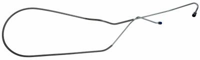 1969 Chevrolet Corvette Front to Rear Brake Line, Stainless Steel