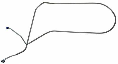 1970-1973 Chevrolet Corvette Front to Rear Brake Line, Stainless Steel