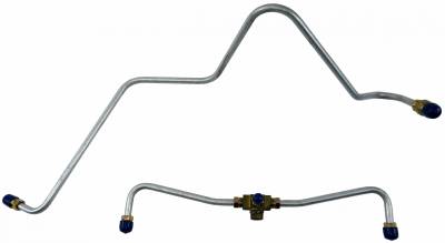 1959 - 1961 Chevrolet Full Size  Gas Lines (Pump To Carb) Stainless Steel