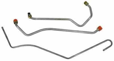 1969 - 1970 Chevrolet Full Size  Gas Lines (Pump To Carb) Stainless Steel