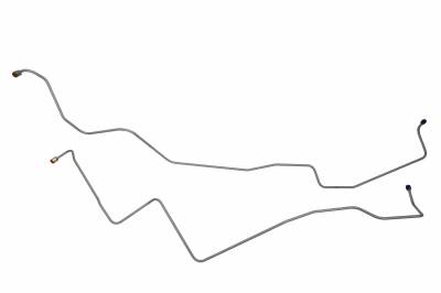 1970-1971 Ford Fairlane and Torino Transmission Oil Cooler Line Stainless Steel