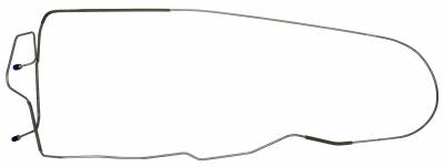 1970 Ford Mustang Brake Lines (Front To Rear Of Car),304 Stainless Steel