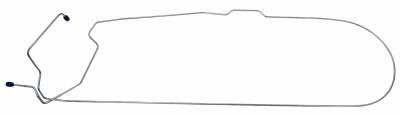 1967 Ford Mustang Brake Lines (Front To Rear Of Car),304 Stainless Steel
