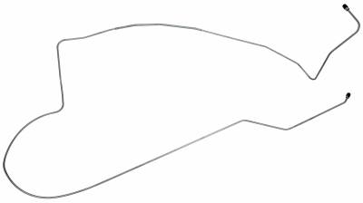 1964 - 1966 Ford Mustang Brake Lines (Front To Rear Of Car),304 Stainless Steel
