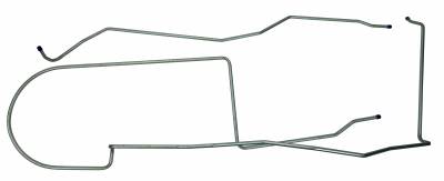 1969 Ford Mustang Long Gas Lines, Pump To Tank,304 Stainless Steel