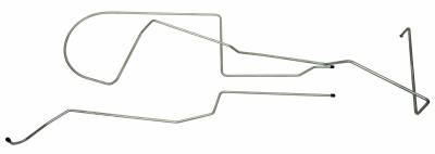 1967 Ford Mustang Long Gas Lines, Pump To Tank,304 Stainless Steel