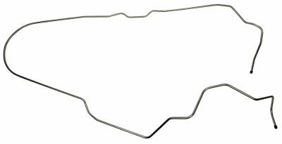  1971 - 1973 Ford Mustang Long Gas Lines, Pump To Tank,304 Stainless Steel