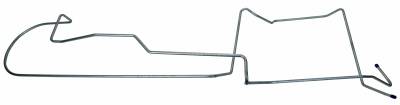  1964-66 Ford Mustang Long Gas Line, Pump to Tank,304 Stainless Steel