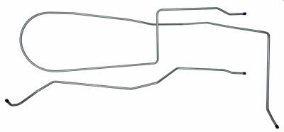 1968 Ford Mustang Long Gas Line, Pump to Tank,304 Stainless Steel