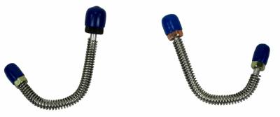 1967 - 1968 Chevrolet Chevelle  Front Disc Caliper Lines, Stainless Steel