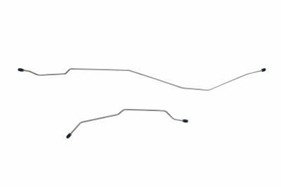 1967 Falcon Rear End Housing Brake Line, Stainless Steel