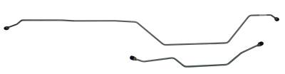 1967-1970 Ford F100 4 x 2 Housing Brake Lines, Stainless Steel