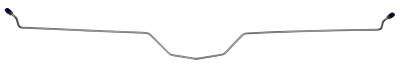 Late 1965 - 1966 Chevrolet Corvette Rear End Housing Crossover Line, Stainless Steel