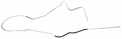  1970 - 1972 Chevrolet Chevelle  Return Gas Line, 304 Stainless Steel