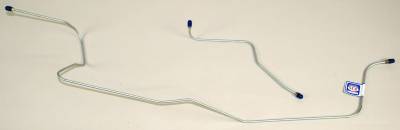 1960-62 Falcon Front Brake Lines, Stainless Steel