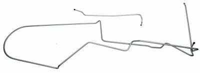 1969 Full Size Ford Fuel Tank To Pump Line, 5/16", Stainless steel
