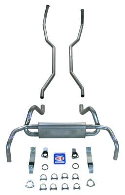 1967 - 1968 Camaro 2" Exhaust System, Big block, Stainless steel