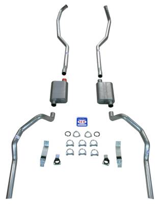 1967 - 1969 Camaro 2-1/2" Exhaust System, Big block, Stainless steel