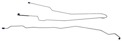 1976-1979 Ford F100 F150 Front To Rear Brake Line, Stainless steel