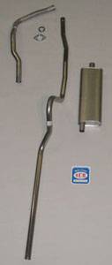 1955 Chevrolet Full Size Convertible, 6 cyl. Exhaust System, Stainless steel