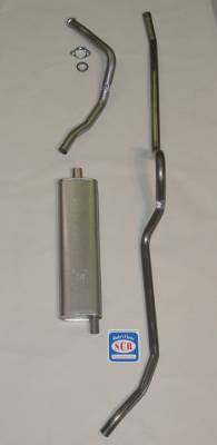1957 Chevrolet Full Size 6 cyl. Exhaust System