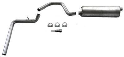 1987-1996 Ford Bronco Cat Back Single Exhaust System