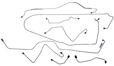 1967 Ford Mustang Complete Brake Line Set