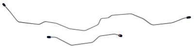 1990-1992 Ford Bronco Rear End Housing Brake Line
