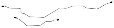 1993-1994 Ford Bronco Rear End Housing Brake Line, Stainless steel