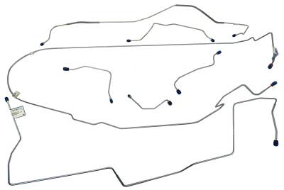 1967 Ford Mustang Complete Brake Line Set