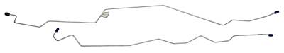 1976-1979 Ford F100 F150 4 WD Front To Rear Brake Line