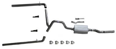1987-1996 Ford Bronco Cat Back Dual Exhaust System