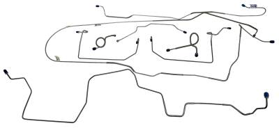 1971 Ford Mustang Complete Brake Line Set