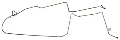 1964-1967 Ford Mustang Long Gas Lines, Pump To Tank